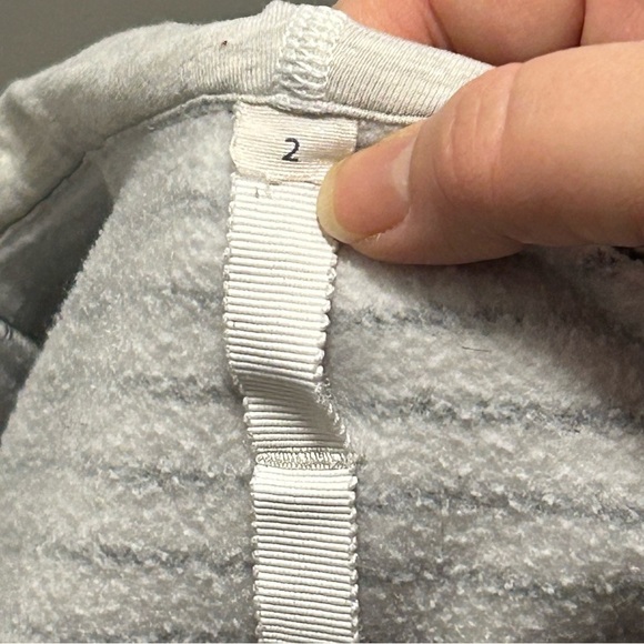 Lululemon scuba hoodie with black stripes - Picture 14 of 14